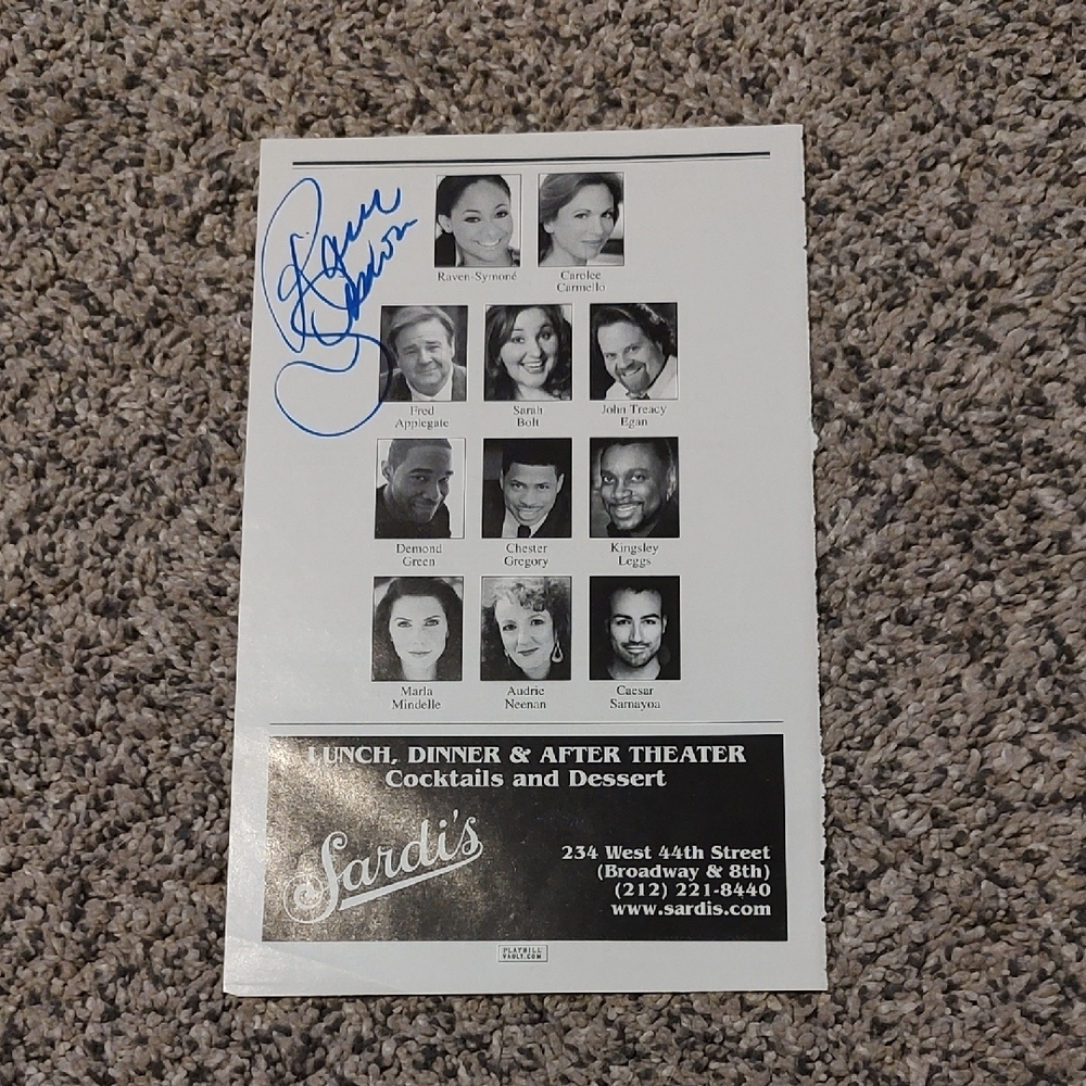 RAVEN SYMONE Hand Signed Autograph Photo